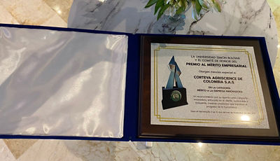 Corteva recibe mención